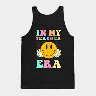 In My Teacher Era Retro Back To School Teacher Student Tank Top